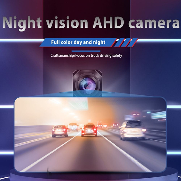 360 Panoramic Camera All-round Wired Ahd720 Dash Cam Night Vision Waterproof for Android Black K484-PAU_0G4BA478