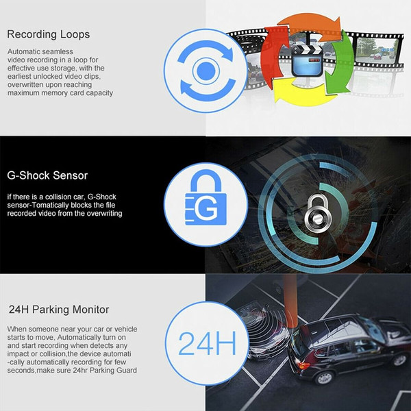 Wifi Dual Dash Cam 4k Gps 12-inch Rear View Mirror Camera HD Car Rear View Dvr Recorder Black K484-PAU_0F7A2I3F