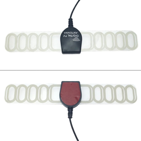 2-in-1 Car TV Antenna Fm Radio Antenna with Amplifier Booster Connector Plug for Car Dash DVD Head  K484-PAU_0HDACOPT