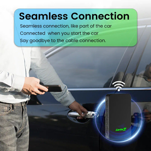 Color: black, Ships From: CHINA - Carlinkit 5.0 2air CarPlay Android Auto Wired to Wireless Adapter F640-12000041180319468