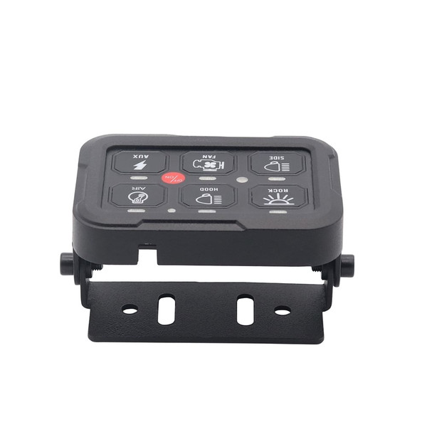 6 Gang Universal Switch Controller Panel RGB Light Touch Screen Circuit Control Relay Box Waterproo K484-PAU_0LE9V096