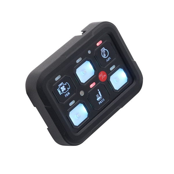 6 Gang Universal Switch Controller Panel RGB Light Touch Screen Circuit Control Relay Box Waterproo K484-PAU_0LE9V096