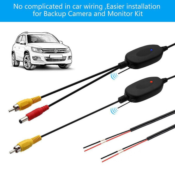 Car Rear View Camera 2.4g Wireless Rear Front Side View Reverse Backup Camera 360° Infrared Night V K484-PAU_0JEFVPZZ