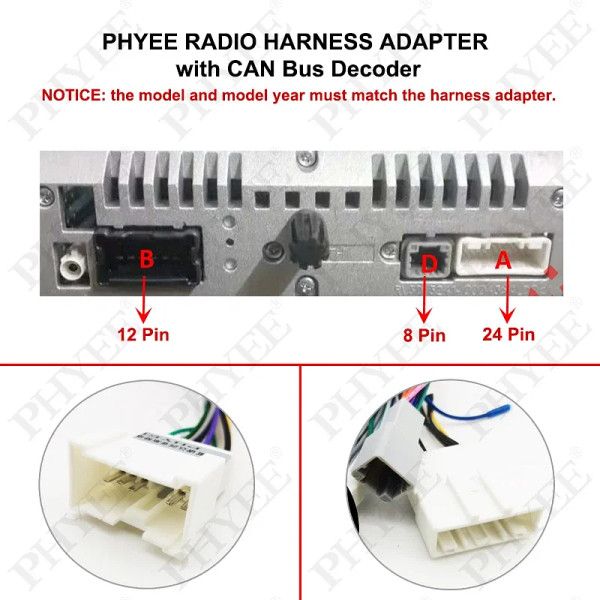 Color Name: Silver, Ships From: CHINA - Wiring Harness CAN BUS Decoder 16 Pin Plug Connector Car An F640-12000036946486570