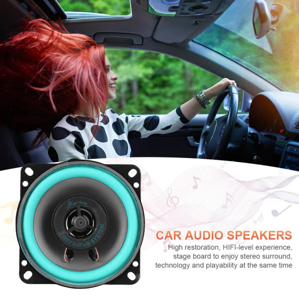 Size: 8" - Car Speakers 4/ 5 /6.5 Inch HiFi Coaxial Automotive Subwoofer Car Audio Music Stereo Spe F640-12000037574983089