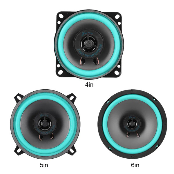 Size: 8" - Car Speakers 4/ 5 /6.5 Inch HiFi Coaxial Automotive Subwoofer Car Audio Music Stereo Spe F640-12000037574983089