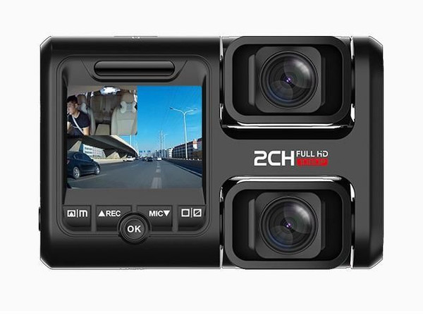 Car Data Recorder HD Night Vision 360-degree Panoramic Dual-lens Wireless 24-hour Parking Monitorin K484-PAU_065O6ELQ