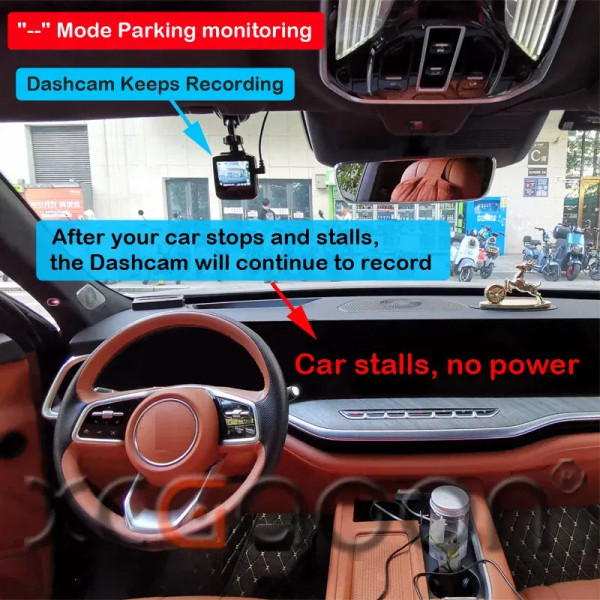 Color Name: Green - XCGaoon 24Hours Car OBD Hardwire Kit With Mini Mico USB Port 5V 3A Charging Cab F640-12000037968793941