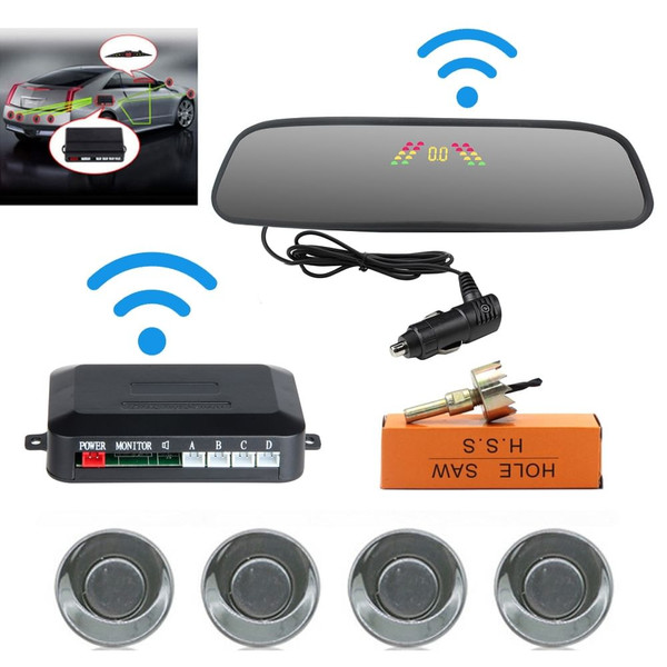 Car Reversing Parking Camera Wireless Parking Sensor Car Rear View Parking Sennor Kit Detector Led  K484-PAU_0AE9B2FQ