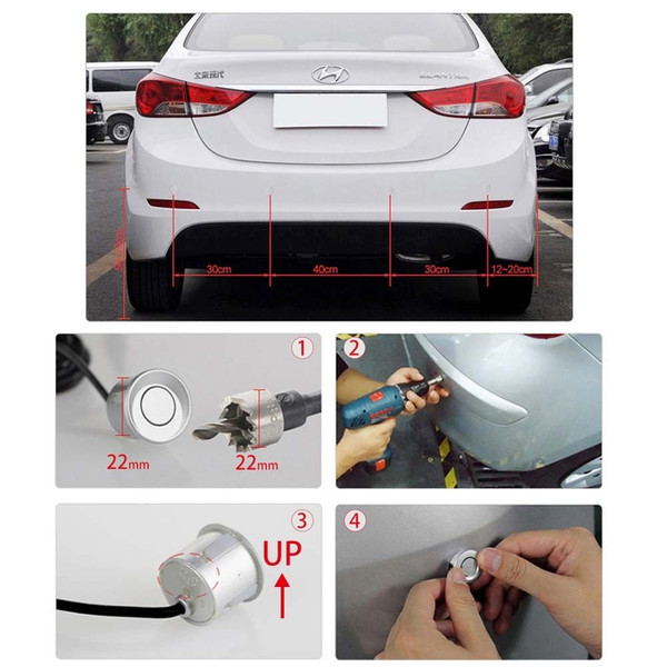 Car Reversing Parking Camera Wireless Parking Sensor Car Rear View Parking Sennor Kit Detector Led  K484-PAU_0AE9B2FQ