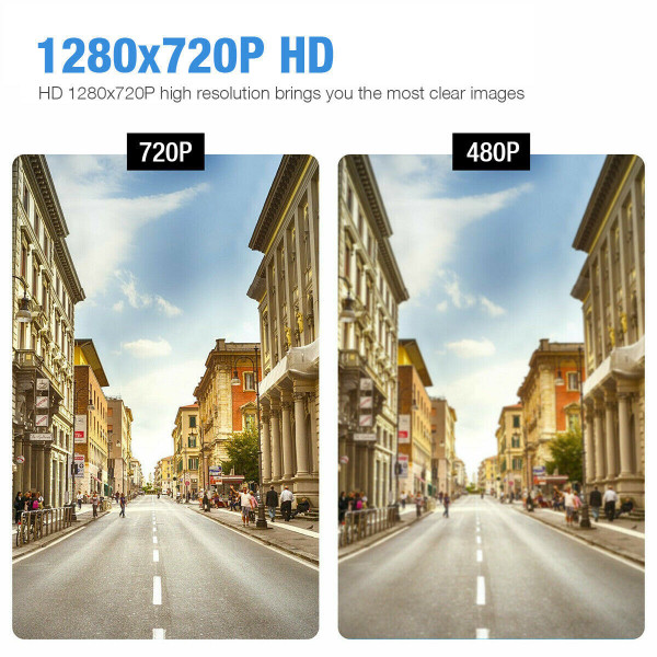 Backup Camera Wifi Wireless Transmission HD Waterproof Driving Recorder Night Vision Lens Black K484-PAU_0G3WZUMR