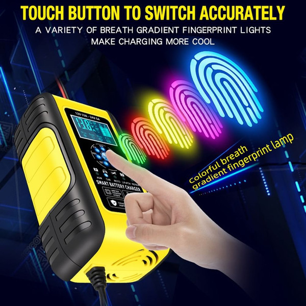 Car Battery Charger 12v 24v 10a 7-stage Fully Automatic Charging Motorcycle Battery Charger Maintai K484-PAU_0HTCU3IV