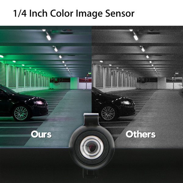 Car Reverse Backup Camera 170-degree Wide Viewing Angle Hd Night Vision Rear View Parking Cam Water K484-PAU_0IM2I75W