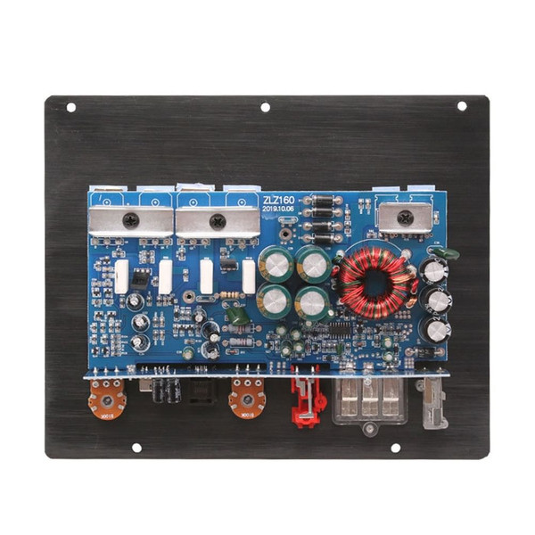 12v 1200w Car Audio Amplifier Board 20hz-250hz Powerful Subwoofer Speakers Player Module Black K484-PAU_0HBUYQRM