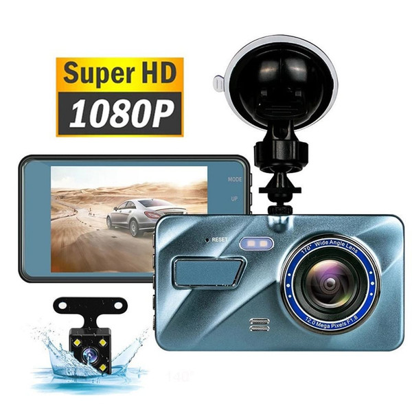 3.6 Inch Dual Lens Car  Driving  Recorder With A Bracket Wide-angle Car Dvr Dash Cam Video Recorder K484-PAU_0ETWEDYB