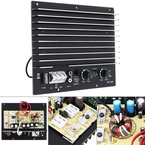 12 Inch 120w Car Audio Power Amplifier Board Player Powerful Subwoofer Automotive Amplifier Module  K484-PAU_0HS7ZA79