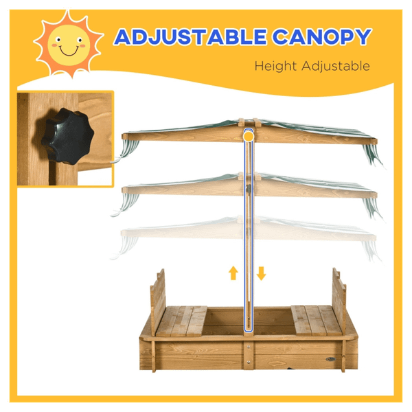 Kids Sandbox with Cover T575-S0671391926