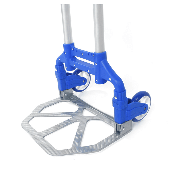 Portable Folding Collapsible Aluminum Cart Dolly Push Truck Trolley Blue T575-S0671286776