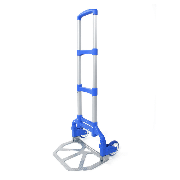 Portable Folding Collapsible Aluminum Cart Dolly Push Truck Trolley Blue T575-S0671286776
