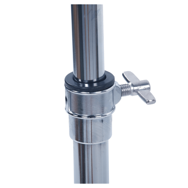 Professional Pedal Control Style Double Tom Drum Stand Silver & Black T575-S0671269754