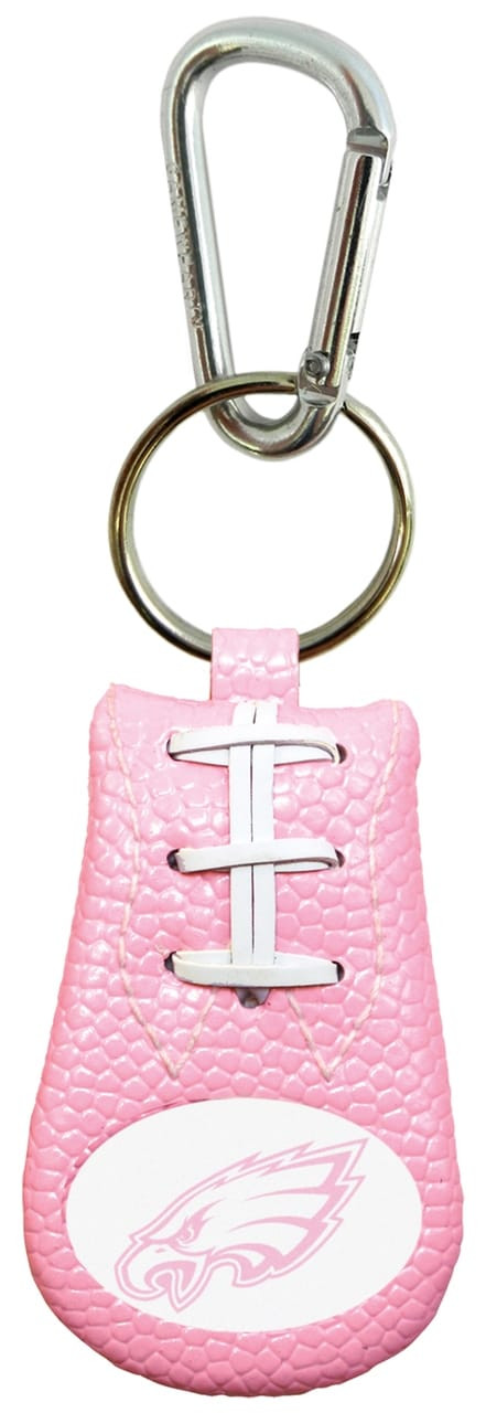 Philadelphia Eagles Keychain Pink Football CO Z157-4421402238