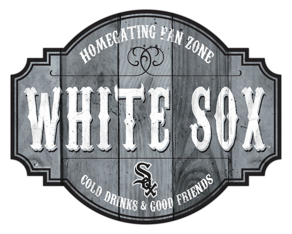 Chicago White Sox Sign Wood 12 Inch Homegating Tavern - Special Order Z157-7846118560