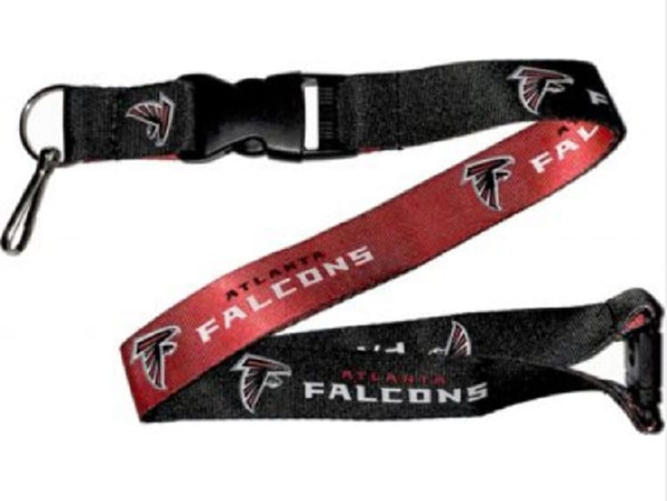 Atlanta Falcons Lanyard Reversible Black/Red Z157-6326405667