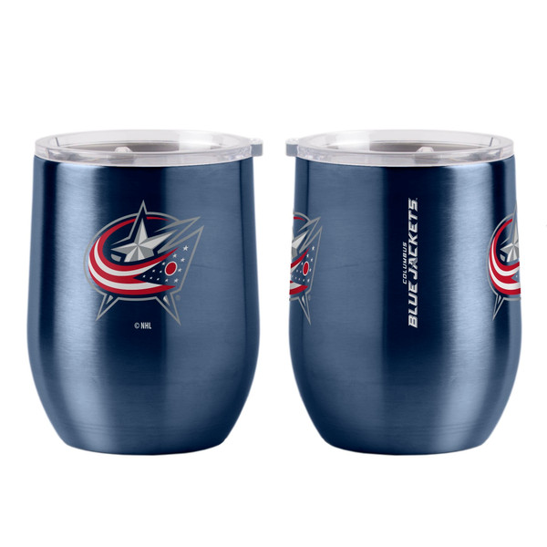 Columbus Blue Jackets Travel Tumbler 16oz Ultra Curved Beverage Z157-8886082691