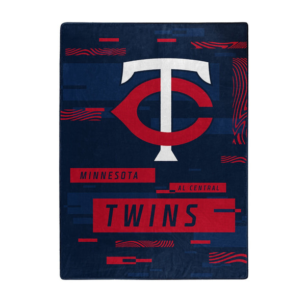 Minnesota Twins Blanket 60x80 Raschel Digitize Design Z157-9060456223