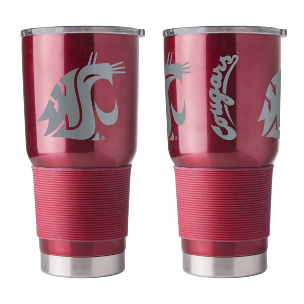 Washington State Cougars Travel Tumbler 30oz Ultra Red CO Z157-8886045899