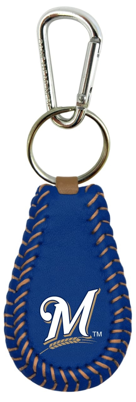 Milwaukee Brewers Keychain Team Color Baseball CO Z157-4421401865