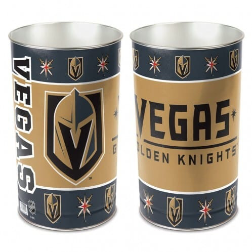 Vegas Golden Knights Wastebasket 15 Inch Z157-1094329810