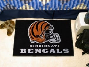 Cincinnati Bengals Rug 19x30 Starter Style Helmet Design Z157-4610405690