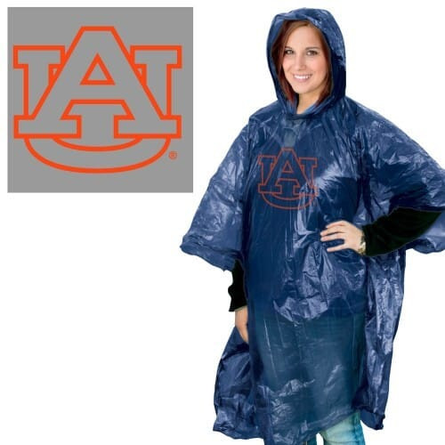 Auburn Tigers Rain Poncho Z157-9960625262