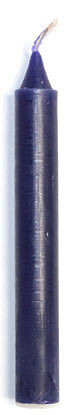 Purple 6" Household Candle H558-C6PU