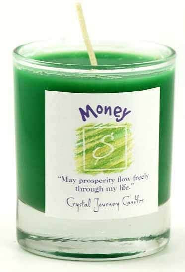 Money soy votive candle H558-CVCSMON