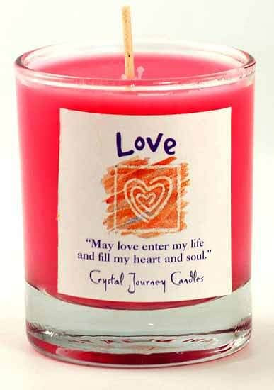 Love soy votive candle H558-CVCSLOV