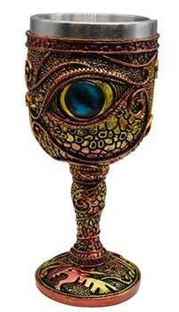 6 1/2" Eye of Dragon chalice H558-RC01