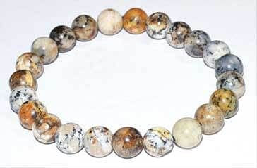8mm Dendritic Opal bracelet H558-JB8DENO