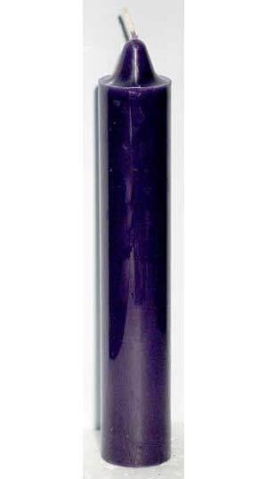 9" Purple pillar candle H558-CP1PU