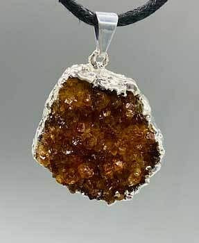 Citrine druse H558-JDCIT