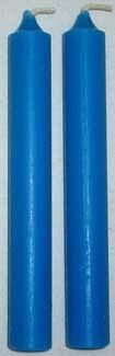1/2" Light Blue Chime Candle 20 pack H558-C4LB