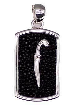 Sword pendant Stingray Coral H558-KP424