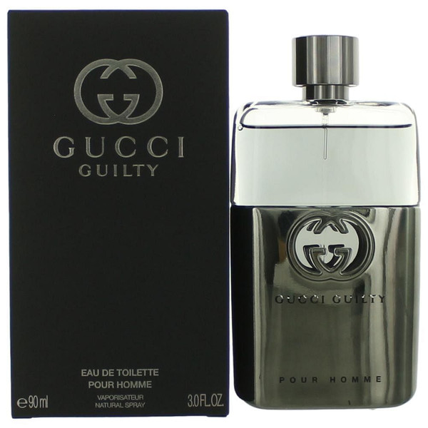 Gucci Guilty Pour Homme by Gucci, 3 oz Eau De Toilette Spray for Men R654-amgucg3s
