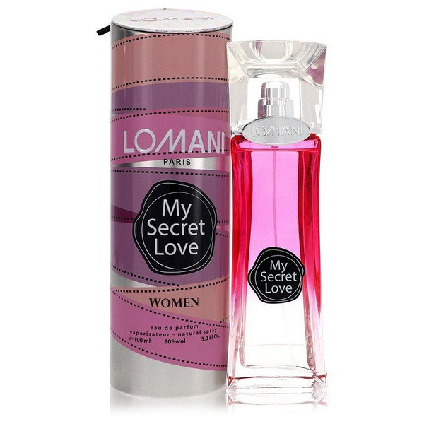 My Secret Love by Lomani Eau De Parfum Spray 3.3 oz (Women) V728-547841