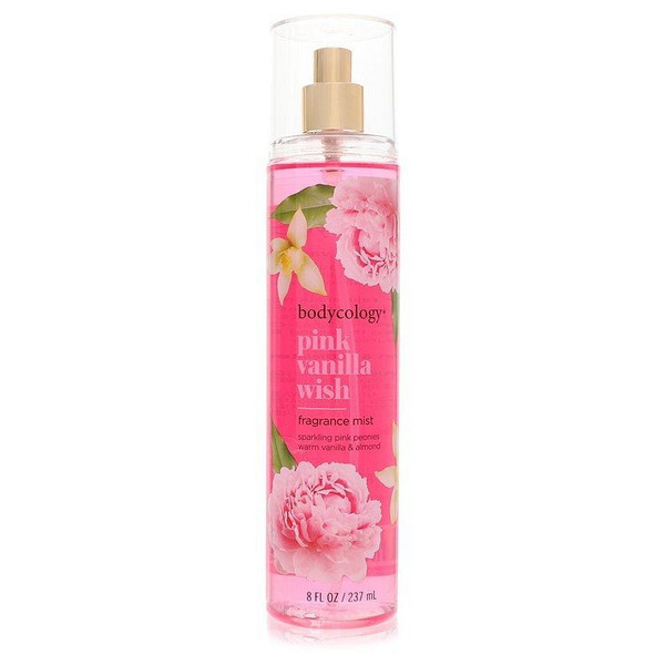 Bodycology Pink Vanilla Wish by Bodycology Fragrance Mist Spray 8 oz (Women) V728-544264