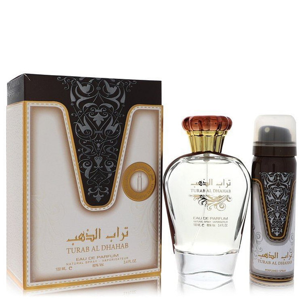 Ard Al Zaafaran Turab Al Dhabah by Al Zaafaran Eau De Parfum Spray with 1.7 oz Perfumed Spray 3.4 o V728-565310