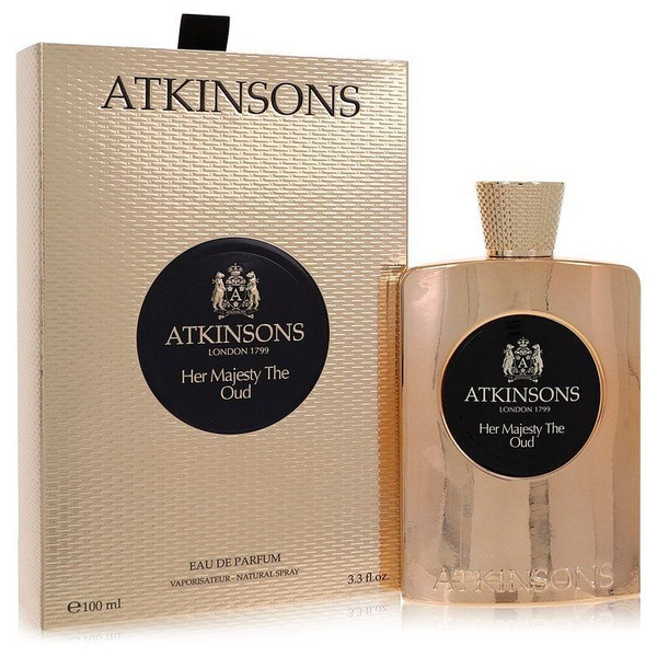 Her Majesty The Oud by Atkinsons Eau De Parfum Spray 3.3 oz (Women) V728-535849