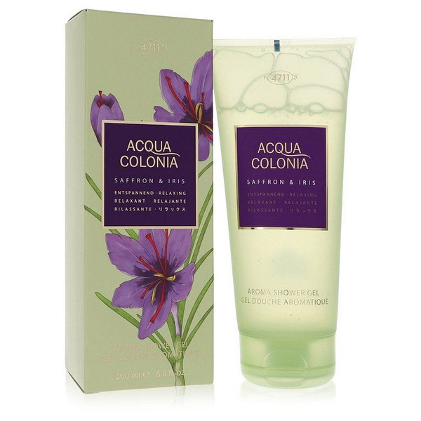 4711 Acqua Colonia Saffron & Iris by 4711 Shower Gel 6.8 oz (Women) V728-558719