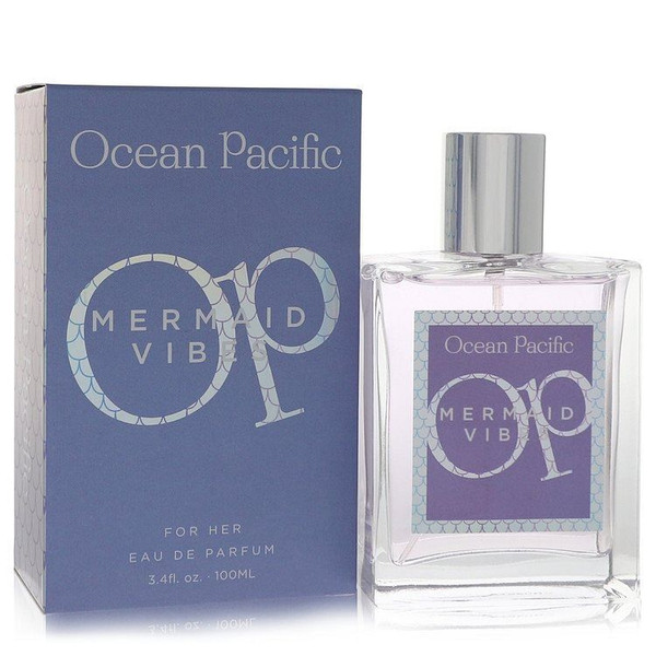 Ocean Pacific Mermaid Vibes by Ocean Pacific Eau De Parfum Spray 3.4 oz (Women) V728-566011